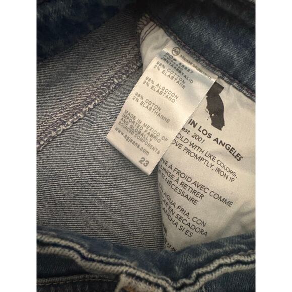 AG Mari Crop High Rise Slim Straight Jean Size 23 - Picture 9 of 9